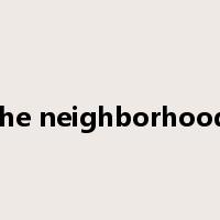 in the neighborhood of是什么意思
