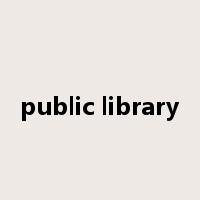 public library是什么意思