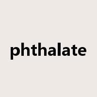 phthalate是什么意思