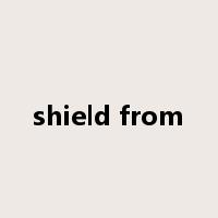 shield from是什么意思