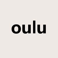 oulu是什么意思