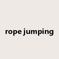 rope jumping是什么意思