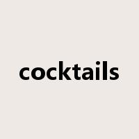 cocktails是什么意思