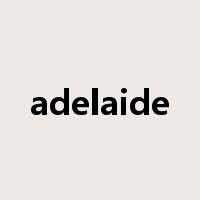 adelaide是什么意思