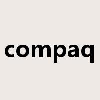 compaq是什么意思
