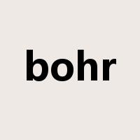 bohr是什么意思