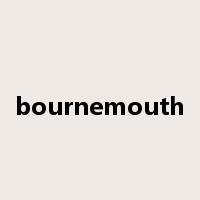 bournemouth是什么意思
