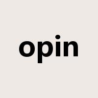 opin是什么意思