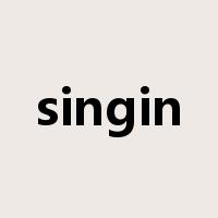 singin是什么意思