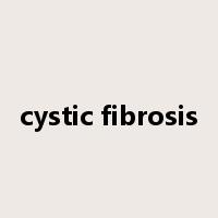 cystic fibrosis是什么意思