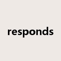 responds是什么意思