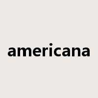 americana是什么意思