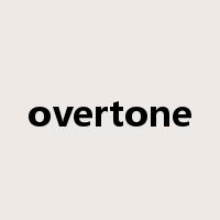 overtone是什么意思