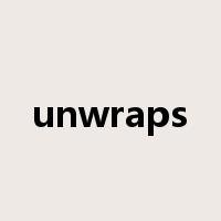 unwraps是什么意思