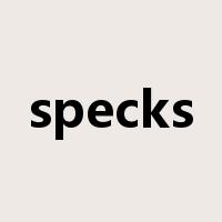 specks是什么意思