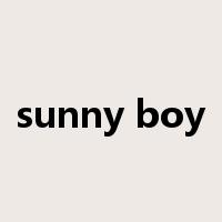 sunny boy是什么意思