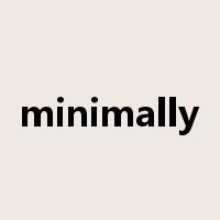 minimally是什么意思