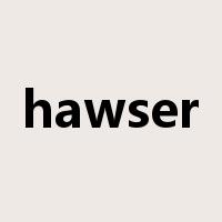 hawser是什么意思