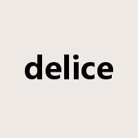 delice是什么意思