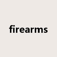 firearms是什么意思