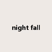 night fall是什么意思