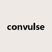 convulse是什么意思