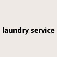laundry service是什么意思