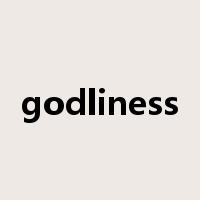 godliness是什么意思