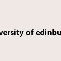 university of edinburgh是什么意思