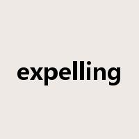 expelling是什么意思