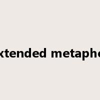 extended metaphor是什么意思