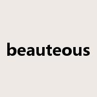 beauteous是什么意思