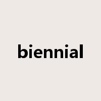 biennial是什么意思