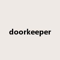 doorkeeper是什么意思