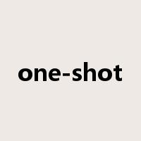 one-shot是什么意思