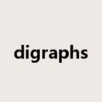 digraphs是什么意思