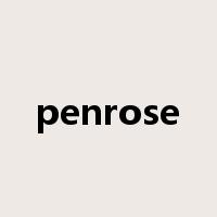 penrose是什么意思