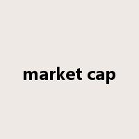 market cap是什么意思