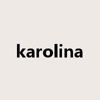 karolina是什么意思