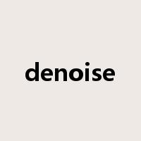 denoise是什么意思