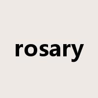 rosary是什么意思