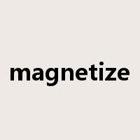 magnetize是什么意思