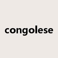 congolese是什么意思