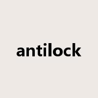 antilock是什么意思