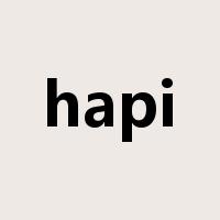 hapi是什么意思