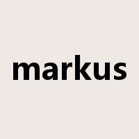 markus是什么意思