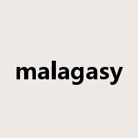 malagasy是什么意思