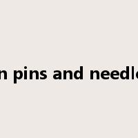 on pins and needles是什么意思