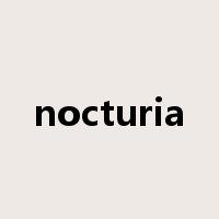 nocturia是什么意思