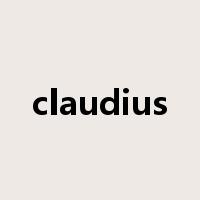 claudius是什么意思